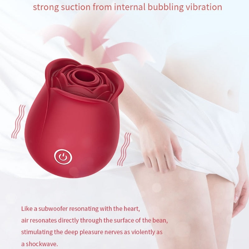 FEATURED ITEM!!! 'The Rose' - Pulsating Pleasure Device