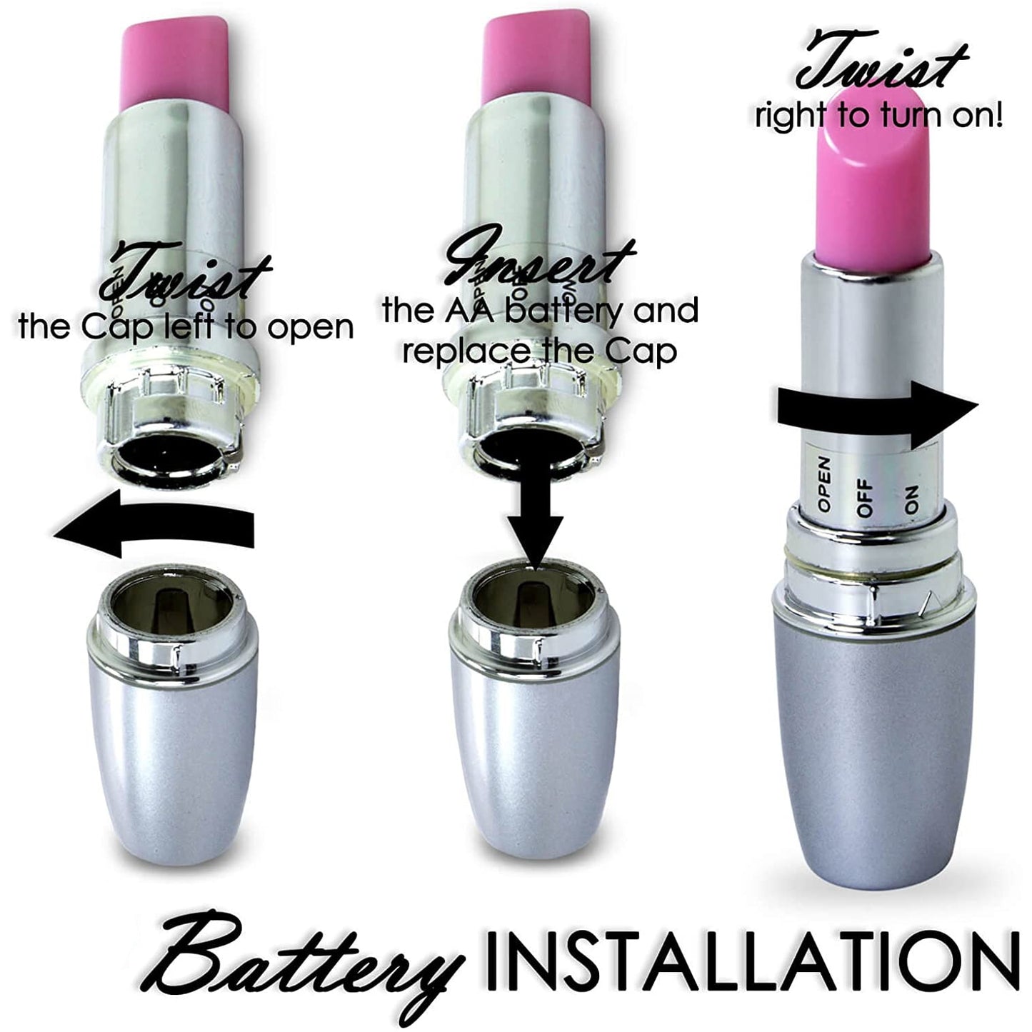 The Lipstick - Mini Vibrating Massager